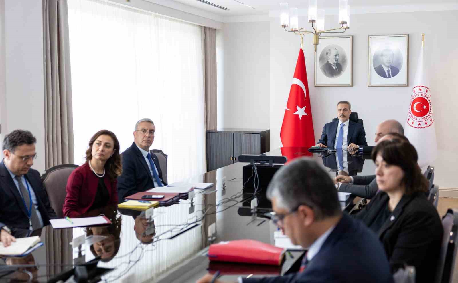 Bakan Fidan "Hürmüz Boğazı’nda durum" konulu çevrimiçi toplantıya katıldı
