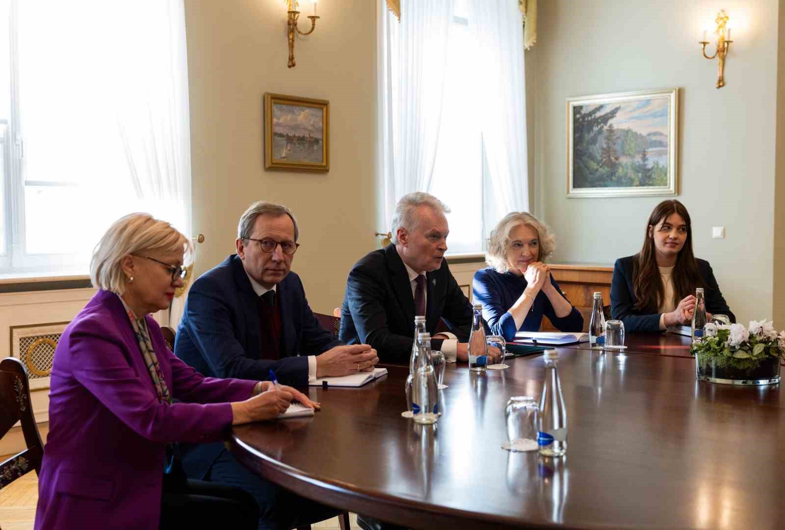 Bakan Fidan, Litvanya Cumhurbaşkanı Nauseda ile görüştü
