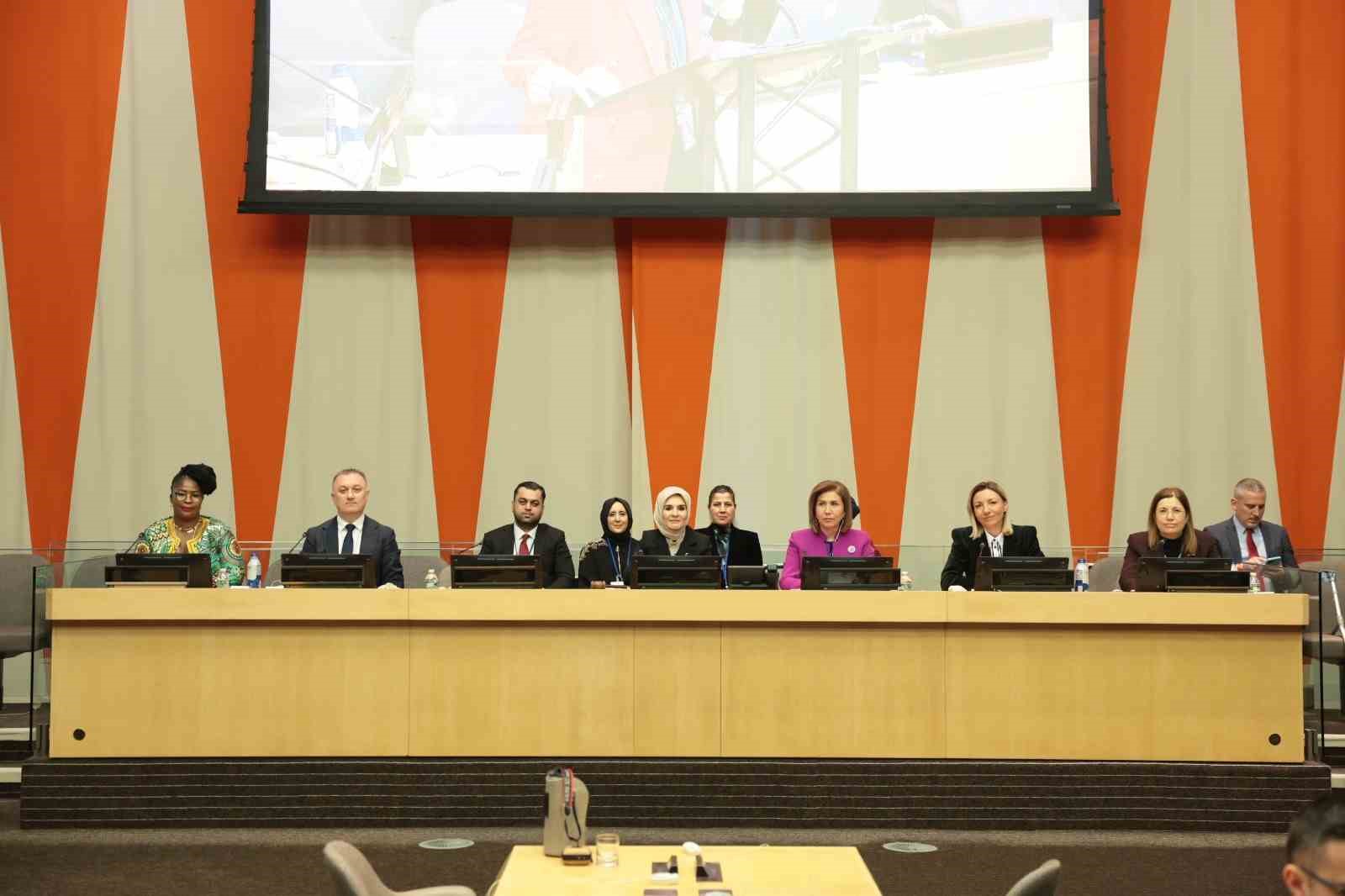 Bakan Göktaş: "Çatışmalar, insani krizler ve doğal afetler kadınları ve kız çocuklarını orantısız etkiliyor"
