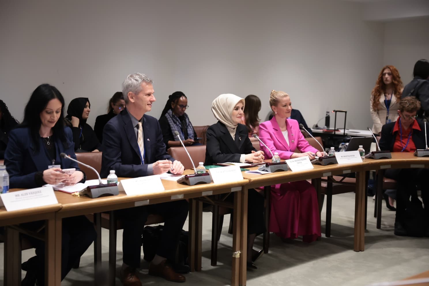 Bakan Göktaş: "Türkiye olarak, aileyi koruyan, kadınlar ve kız çocukları için güvenliği ve adalete erişimi teminat altına alan yaklaşımları destekliyoruz"
