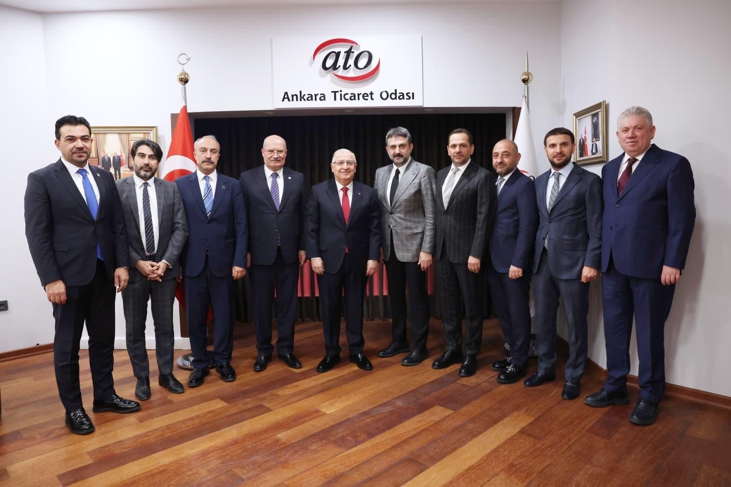 Bakan Güler’den ATO’ya ziyaret
