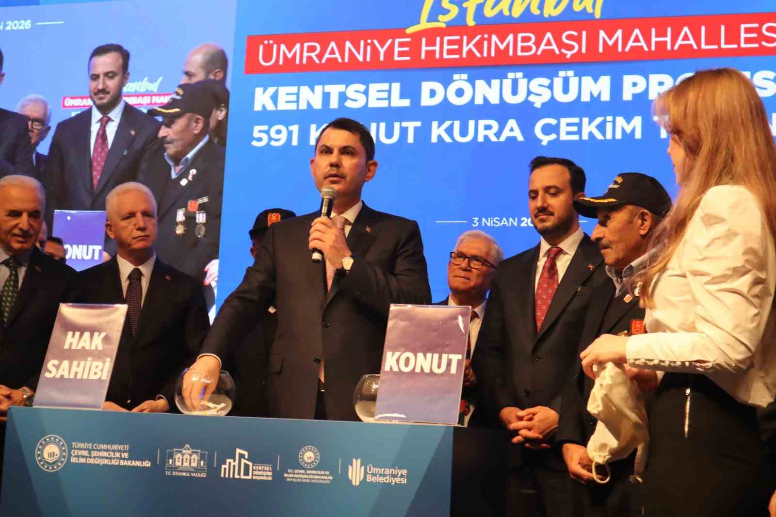 Bakan Kurum’dan tarihi kentsel dönüşüm müjdesi: "3 milyon TL destek, 180 ay vade ve 0.69 faiz"
