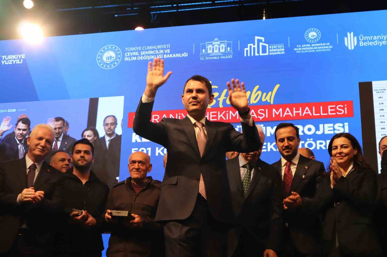 Bakan Kurum’dan tarihi kentsel dönüşüm müjdesi: "3 milyon TL destek, 180 ay vade ve 0.69 faiz"
