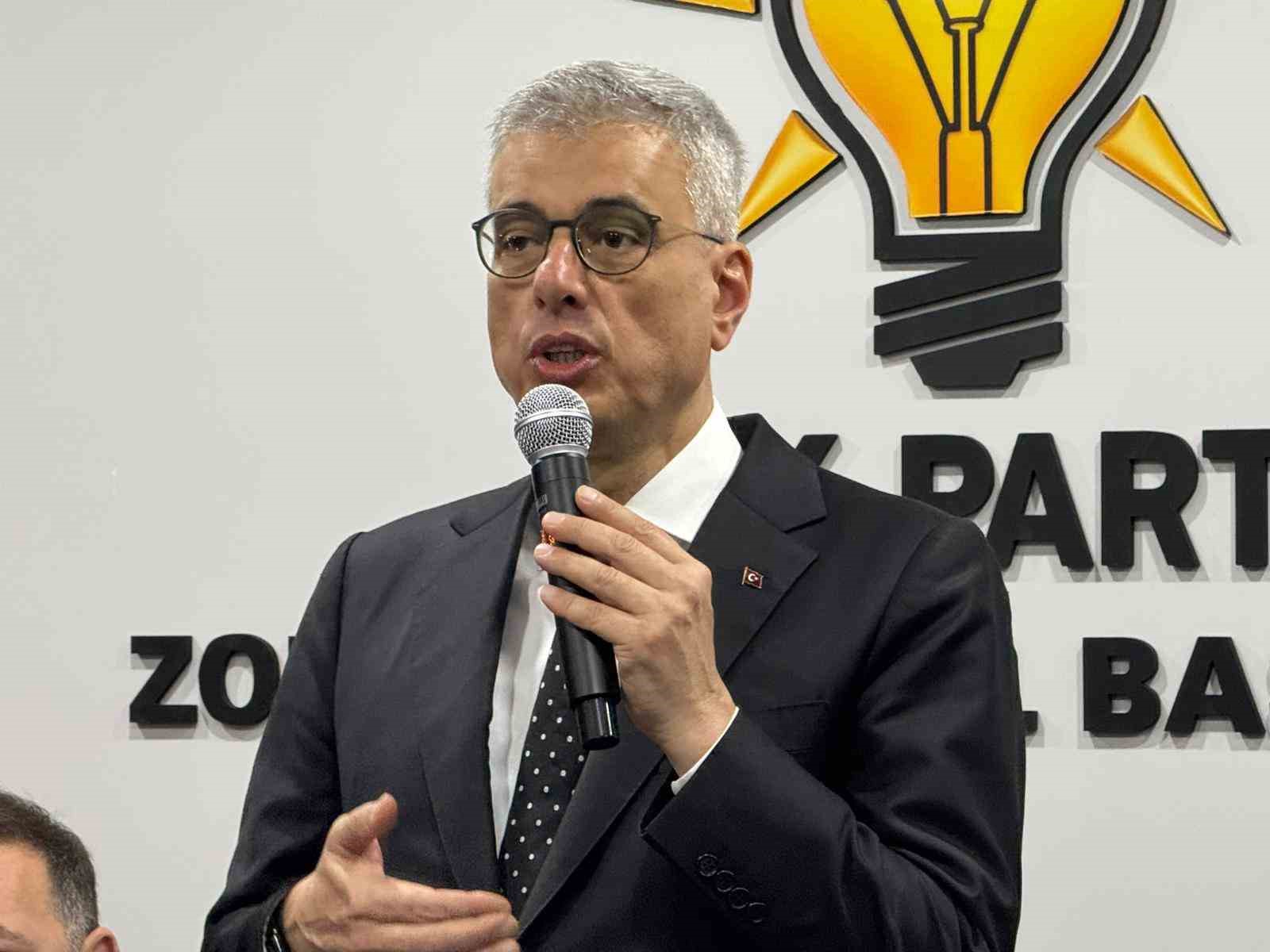 Bakan Memişoğlu: "Biz ürettikçe rahatsız olanlar rahatsız olmaya devam etsinler"
Bakan Memişoğlu: "Biz ürettikçe rahatsız olanlar rahatsız olmaya devam etsinler"