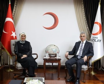 Bakan Memişoğlu: "Milletimize hizmet eden Türk Kızılay ile güç birliğimizi sürdüreceğiz"
