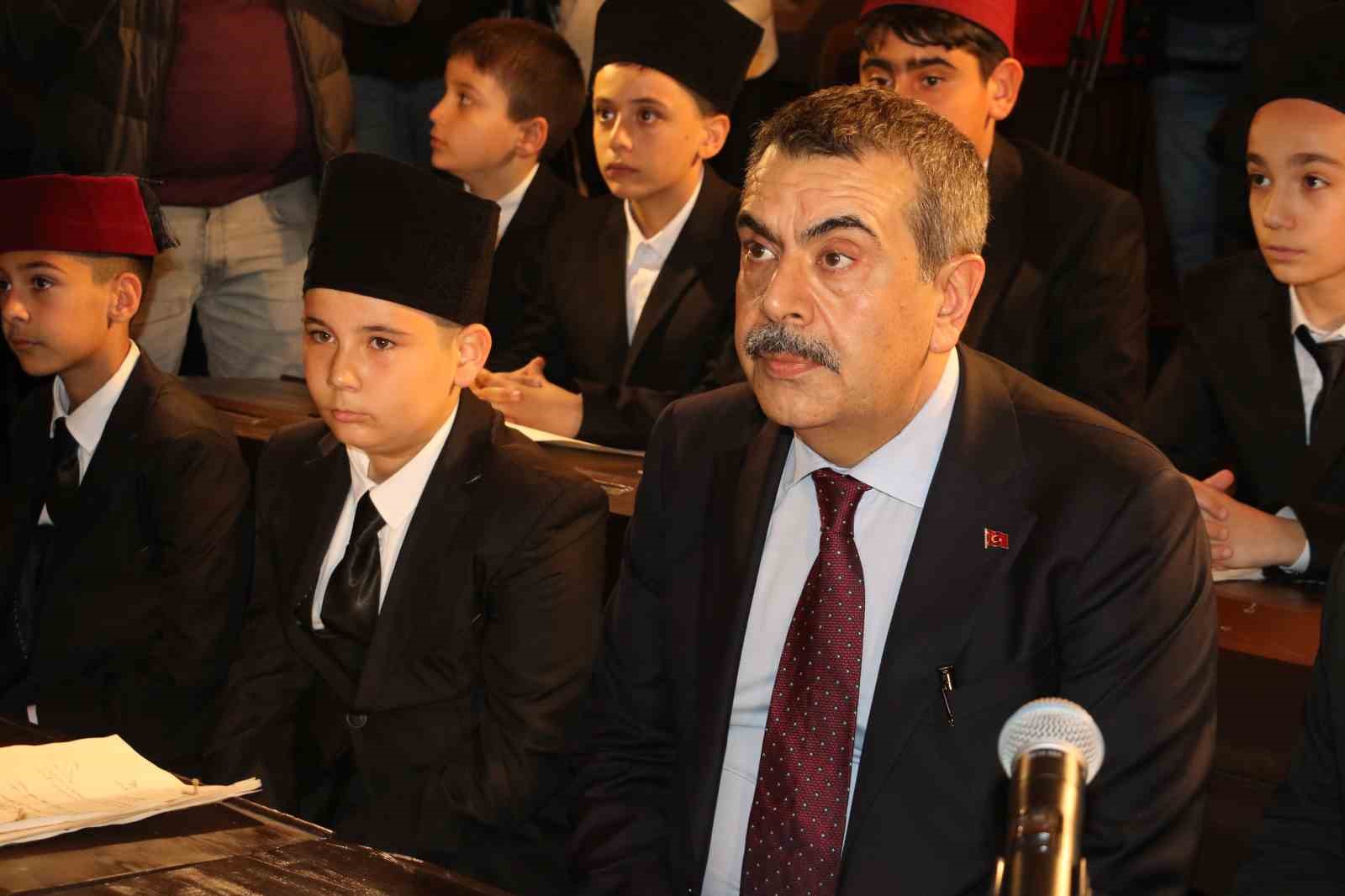 Bakan Tekin: "Türk devlet geleneği türedi bir gelenek değil, dünyanın en eski devlet geleneklerinden bir tanesi"
