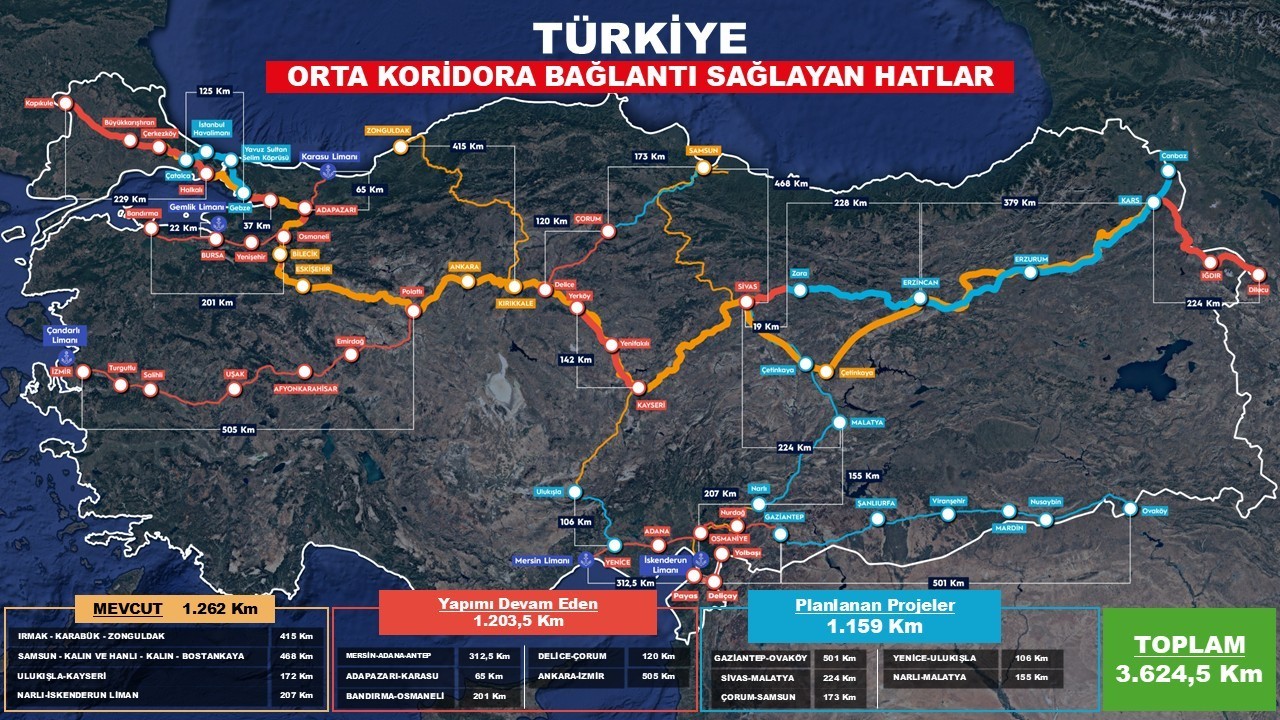 Bakan Uraloğlu: "Ankara’da YHT Gar’dan Esenboğa’ya, üniversite alanına kadar gidecek olan bir hat olacak"
Bakan Uraloğlu: "Ankara’da YHT Gar’dan Esenboğa’ya, üniversite alanına kadar gidecek olan bir hat olacak"