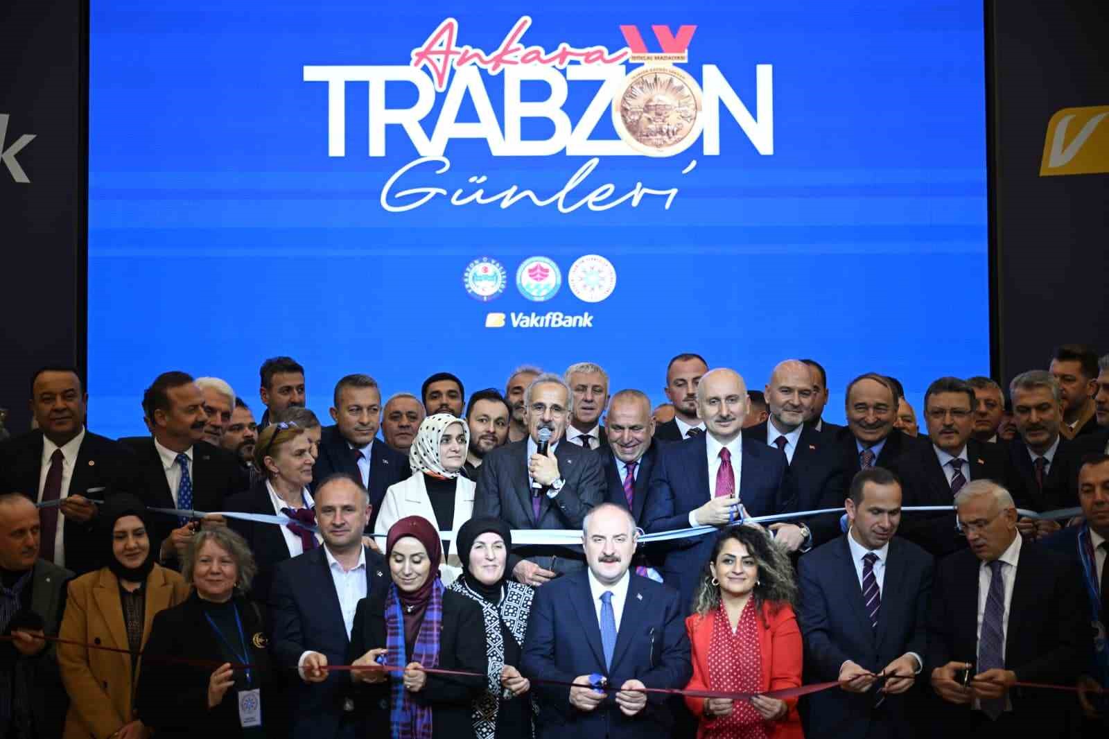 Bakan Uraloğlu: "Trabzon ile Samsun arasını 2 saate düşüreceğiz"
