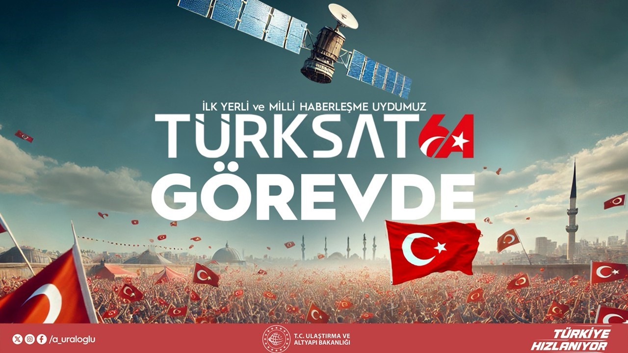 Bakan Uraloğlu: "TÜRKSAT 6A ile beraber aşağı yukarı 5.5 milyar insana ulaştık"
