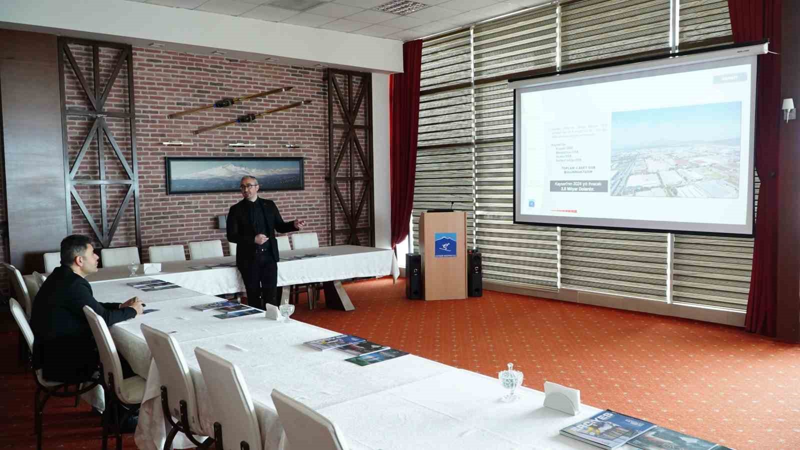 Bakan Yardımcısı Boyraz’a Erciyes’te kapsamlı sunum
