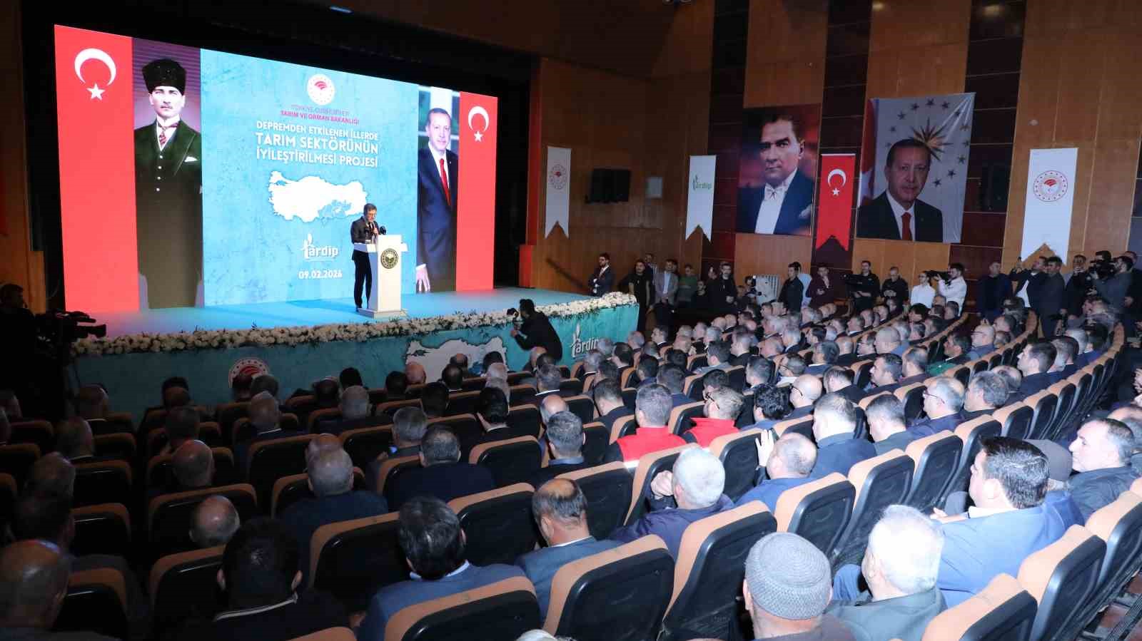 Bakan Yumaklı, "11 milyar liralık kaynağı bu proje ile 11 ilimize aktaracağız"
