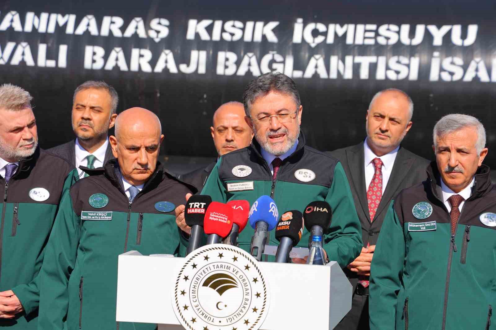 Bakan Yumaklı: "23 yılda 352 içme suyu tesisini tamamladık"
