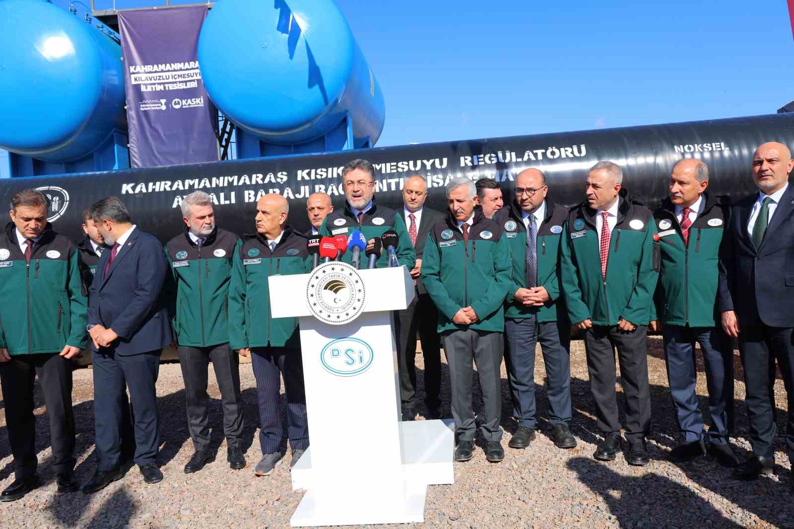 Bakan Yumaklı: "23 yılda 352 içme suyu tesisini tamamladık"
