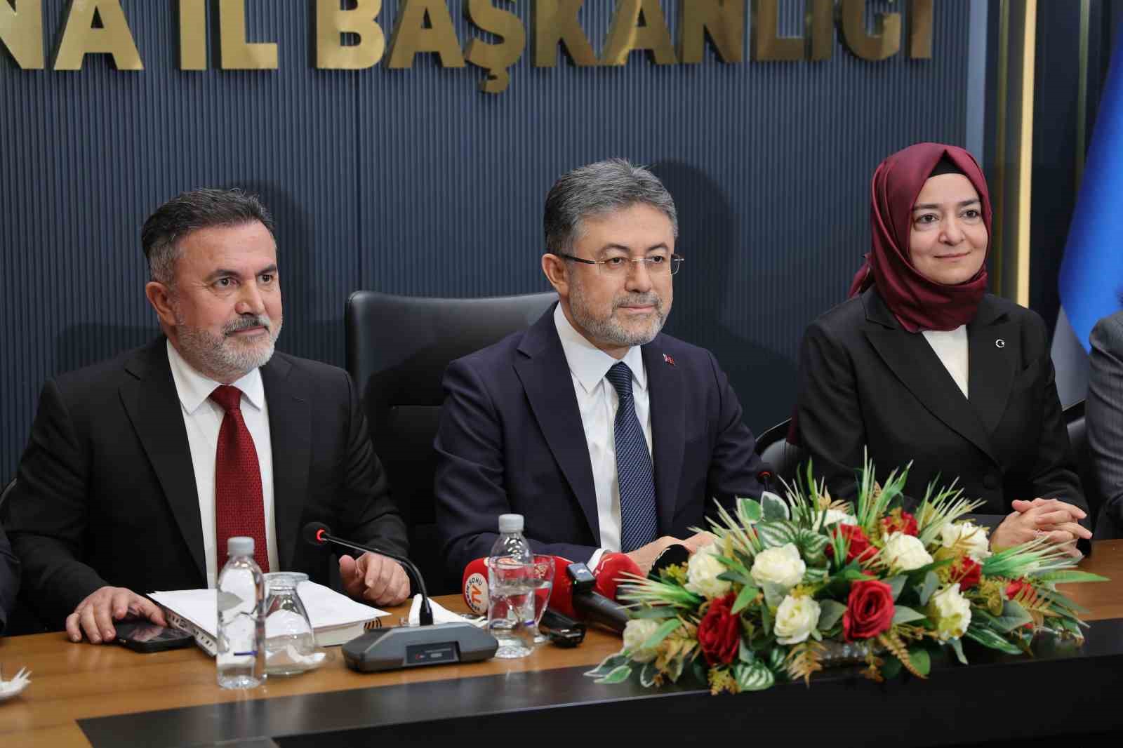 Bakan Yumaklı: "459 su ve sulama tesisi için 110 milyar liralık yatırım yapılacak"

