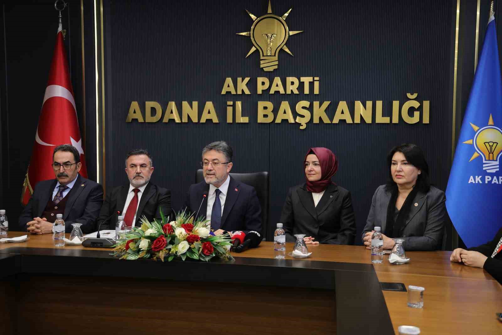 Bakan Yumaklı: "459 su ve sulama tesisi için 110 milyar liralık yatırım yapılacak"
