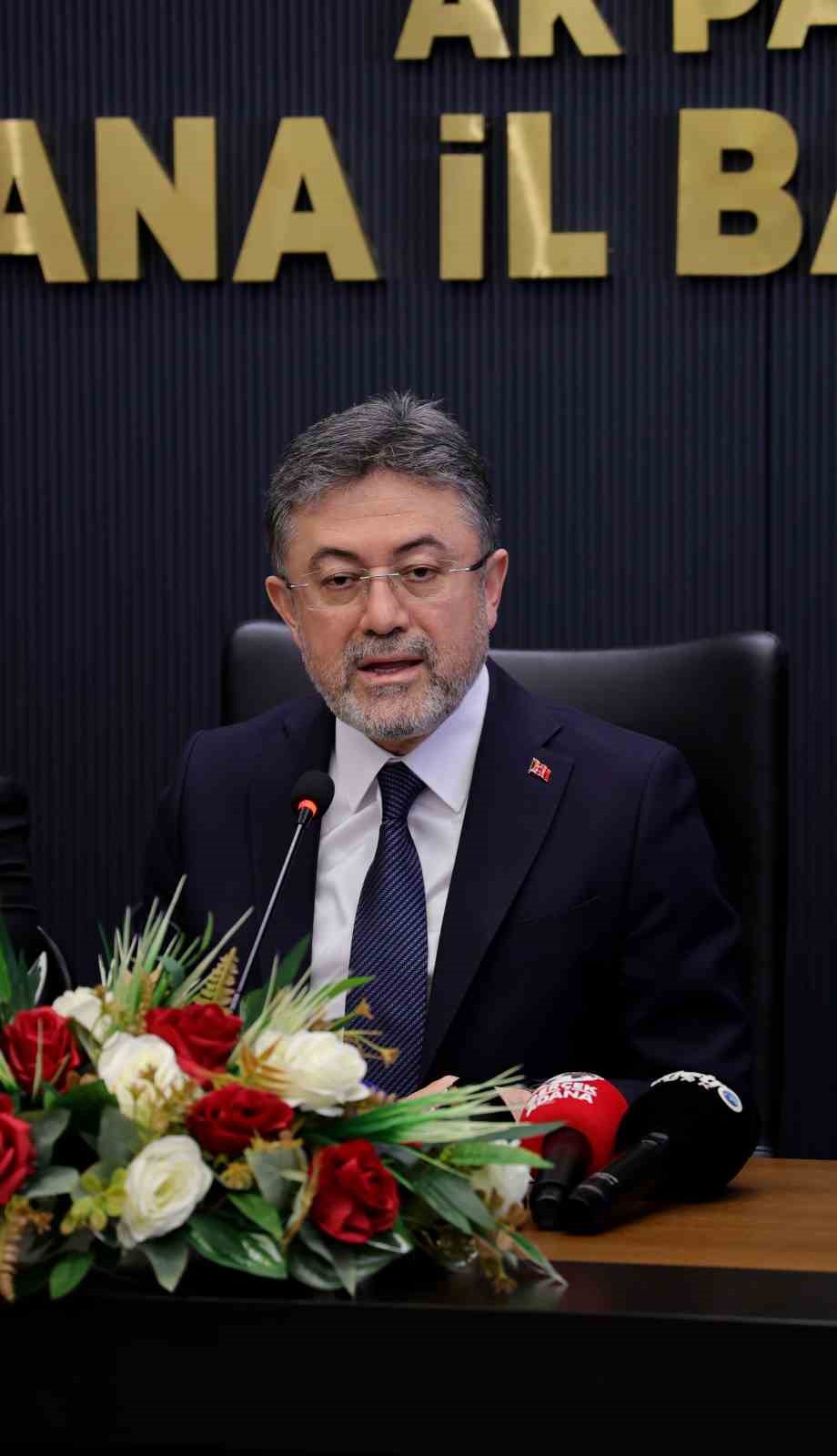 Bakan Yumaklı: "459 su ve sulama tesisi için 110 milyar liralık yatırım yapılacak"
