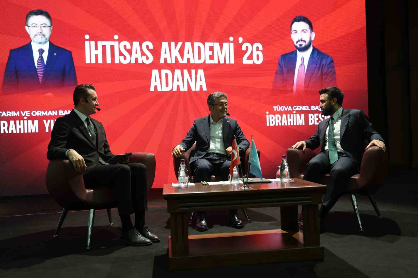 Bakan Yumaklı: "Yiyecek gıdanız yoksa, hiçbirinin bir önemi olmuyor"
