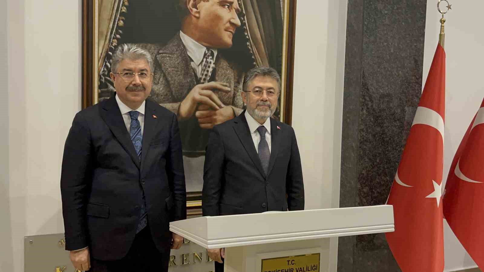 Bakan Yumaklı’dan Eskişehir Valiliği’ne ziyaret
