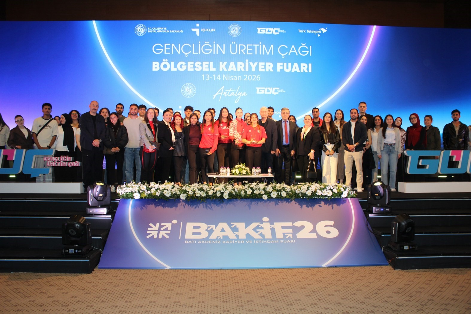 BAKİF26’da kadın milli sporculara ilgi
