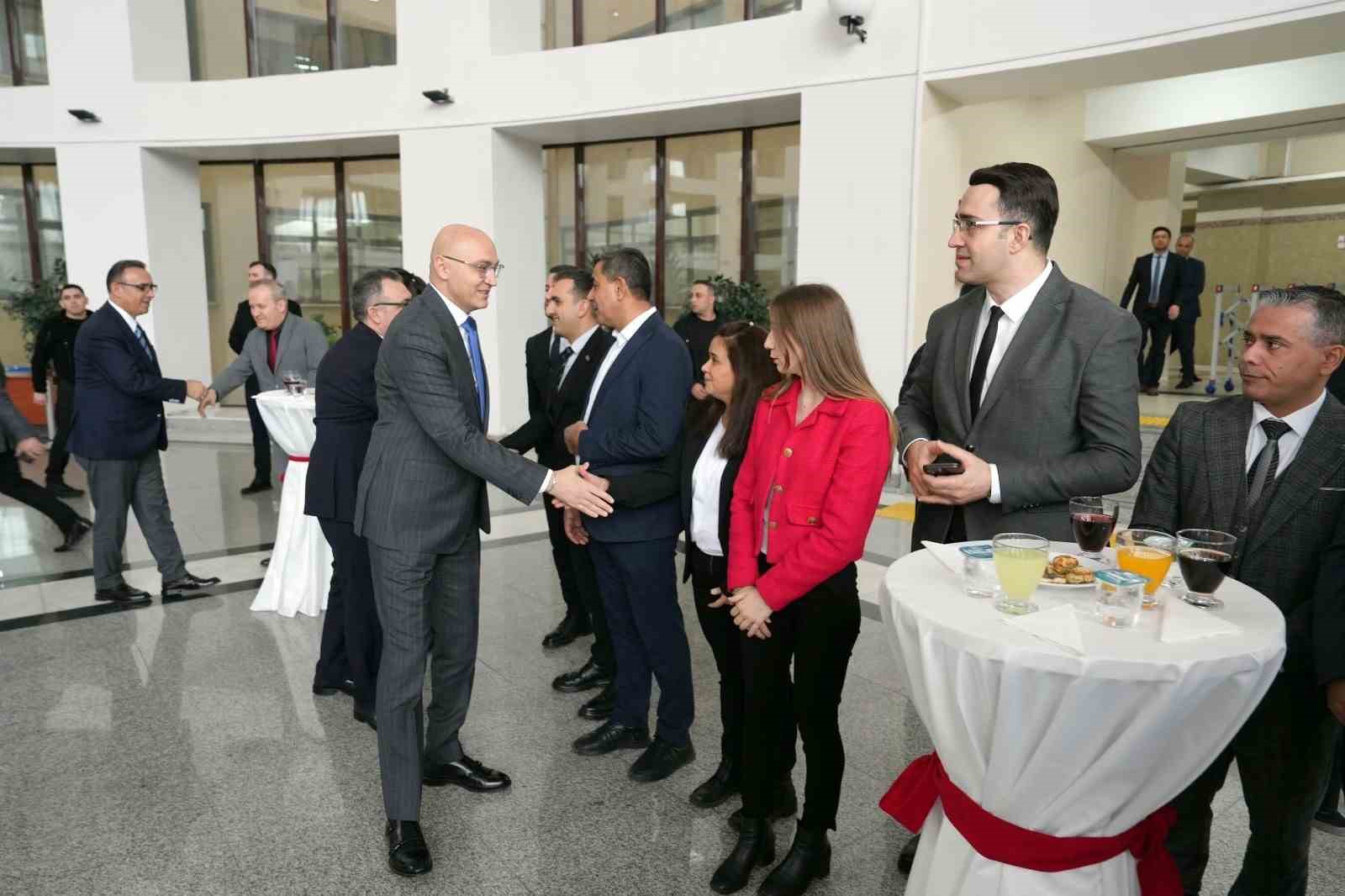 Bakırköy Adliyesinde bayramlaşma töreni
