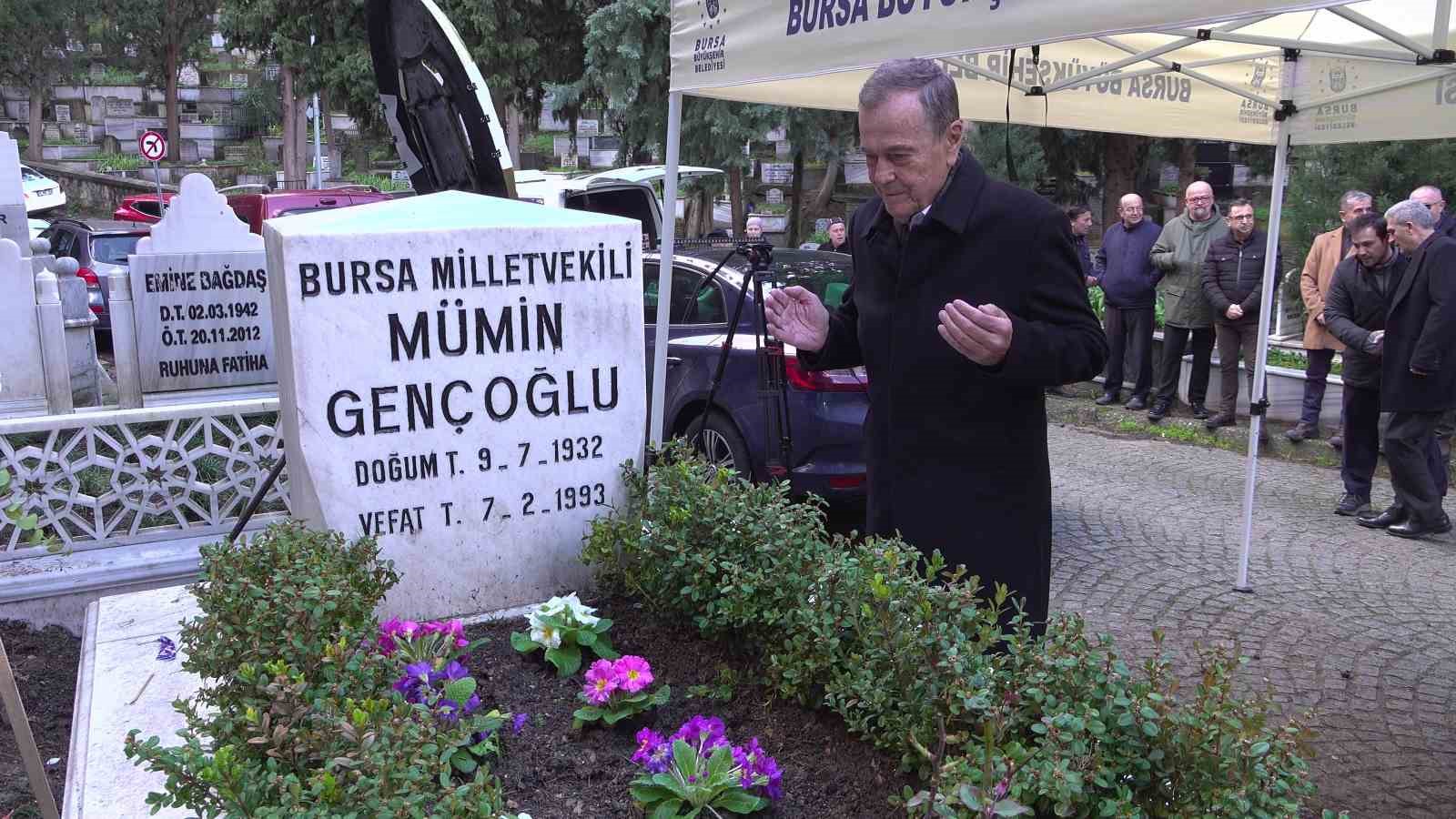 BAL-GÖÇ Kurucu Başkanı Mümin Gençoğlu kabri başında anıldı
