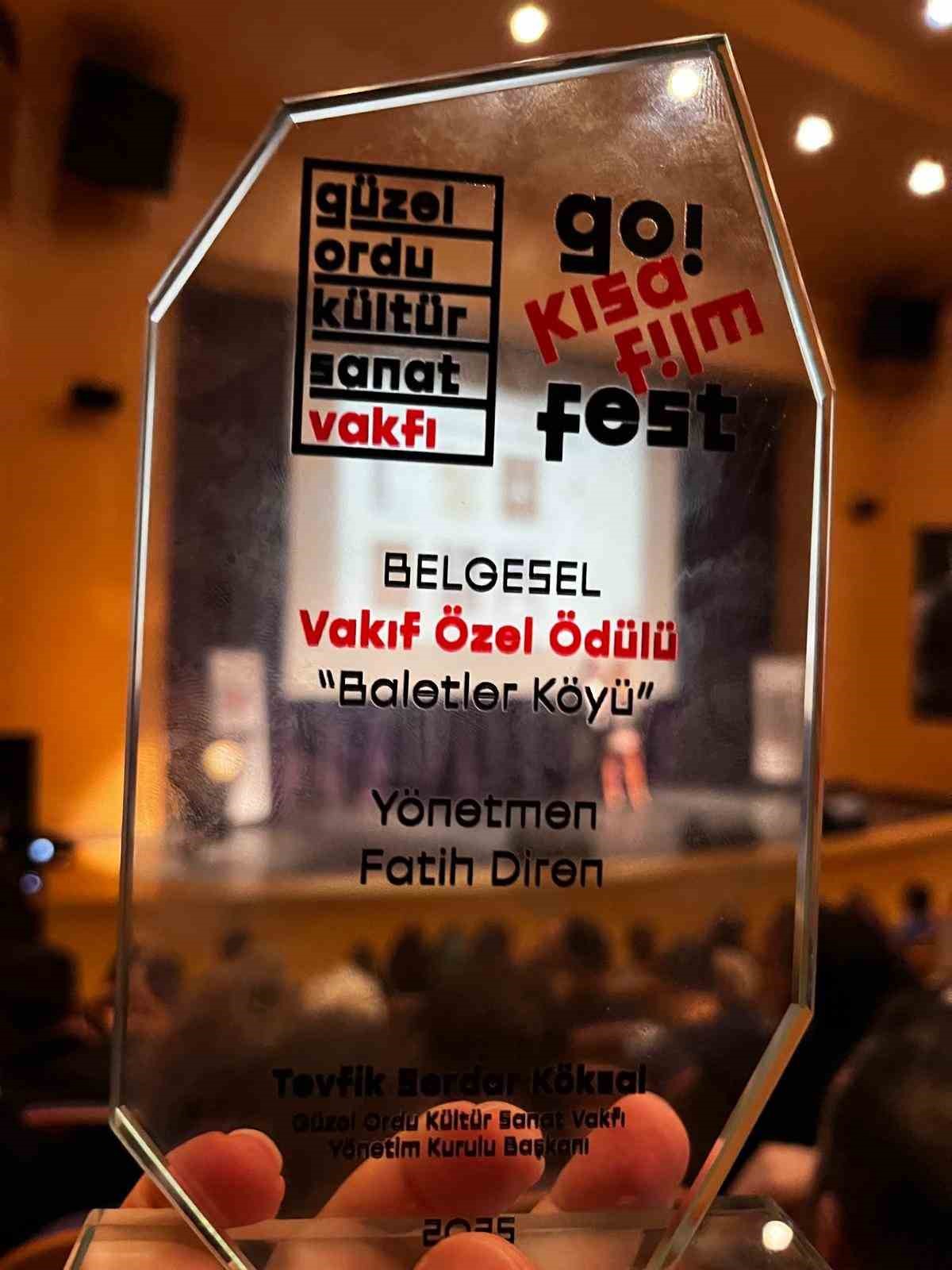 Baletler Köyü, 2025’in en çok ödül alan kısa metraj belgeseli oldu
