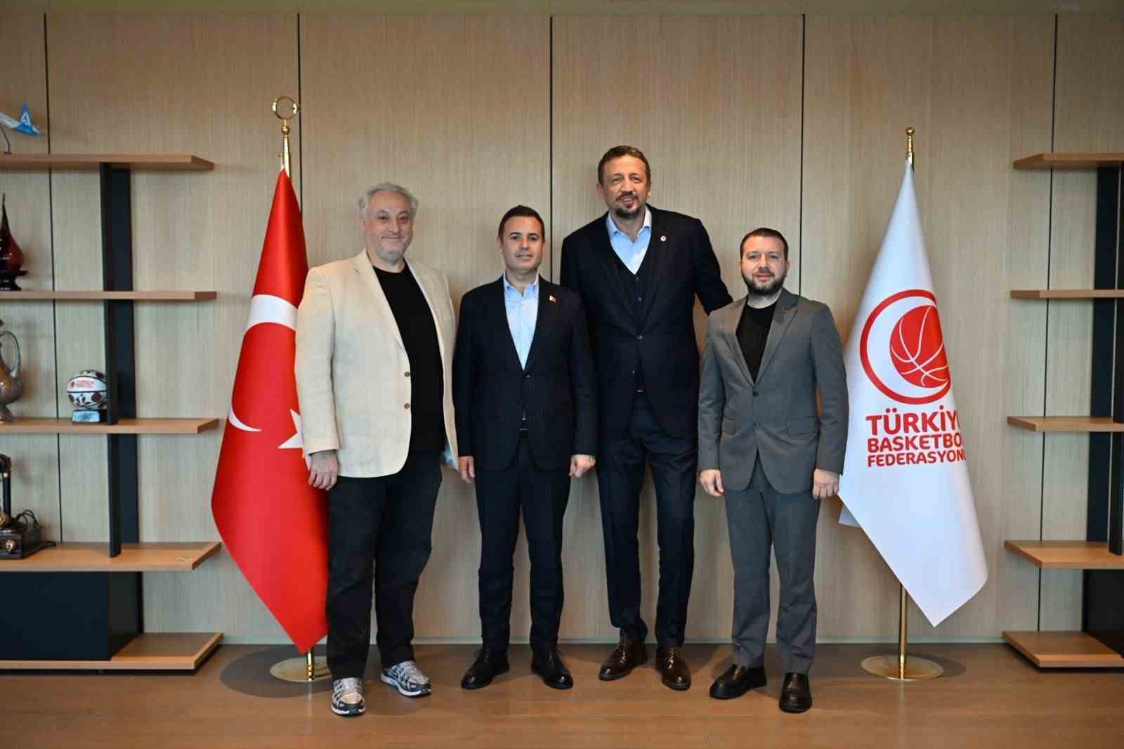 Balıkesir basketbolu için Başkan Ahmet Akın’dan TBF’ye önemli ziyaret
