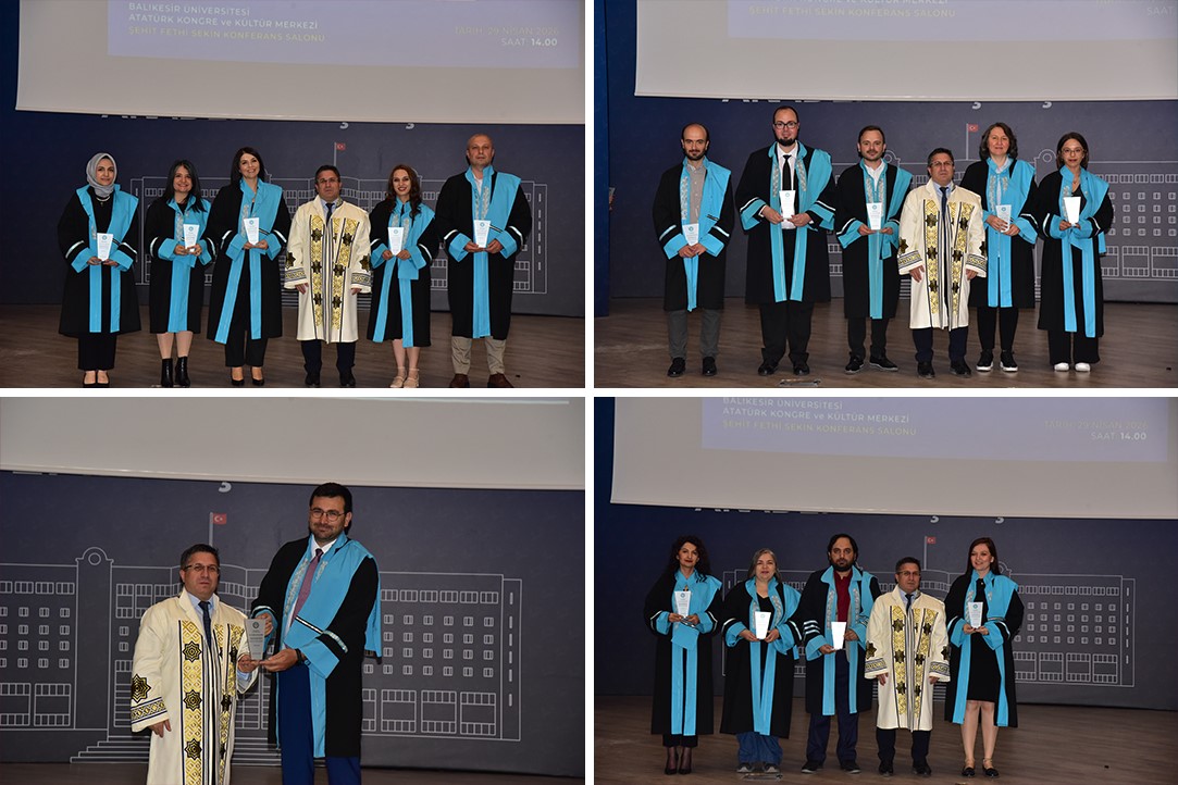 Balıkesir’de 147 öğretim üyesinin atama ve yükselmesi gerçekleştirildi
