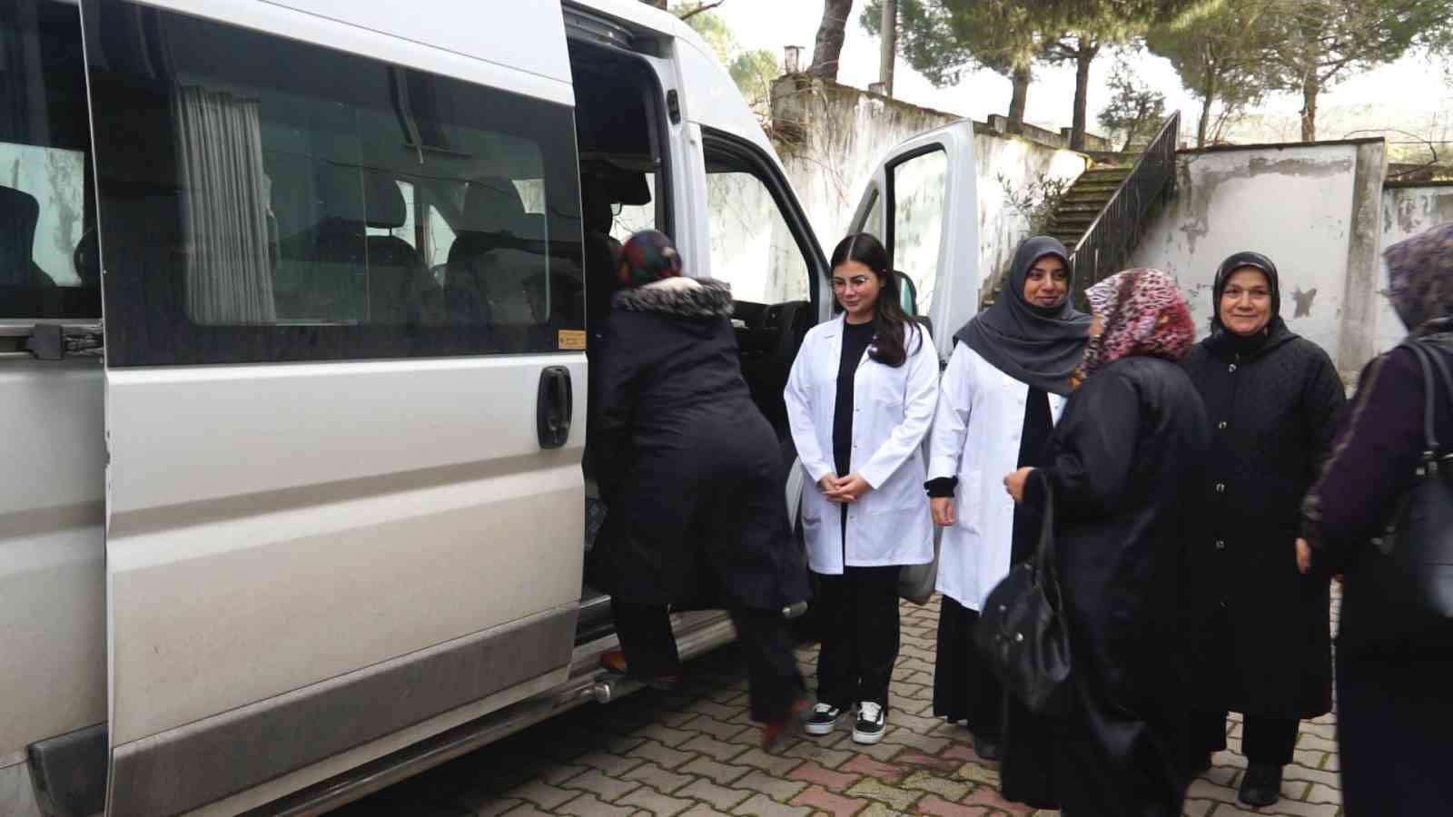 Balıkesir’de kadınlara yerinde sağlık hizmeti
