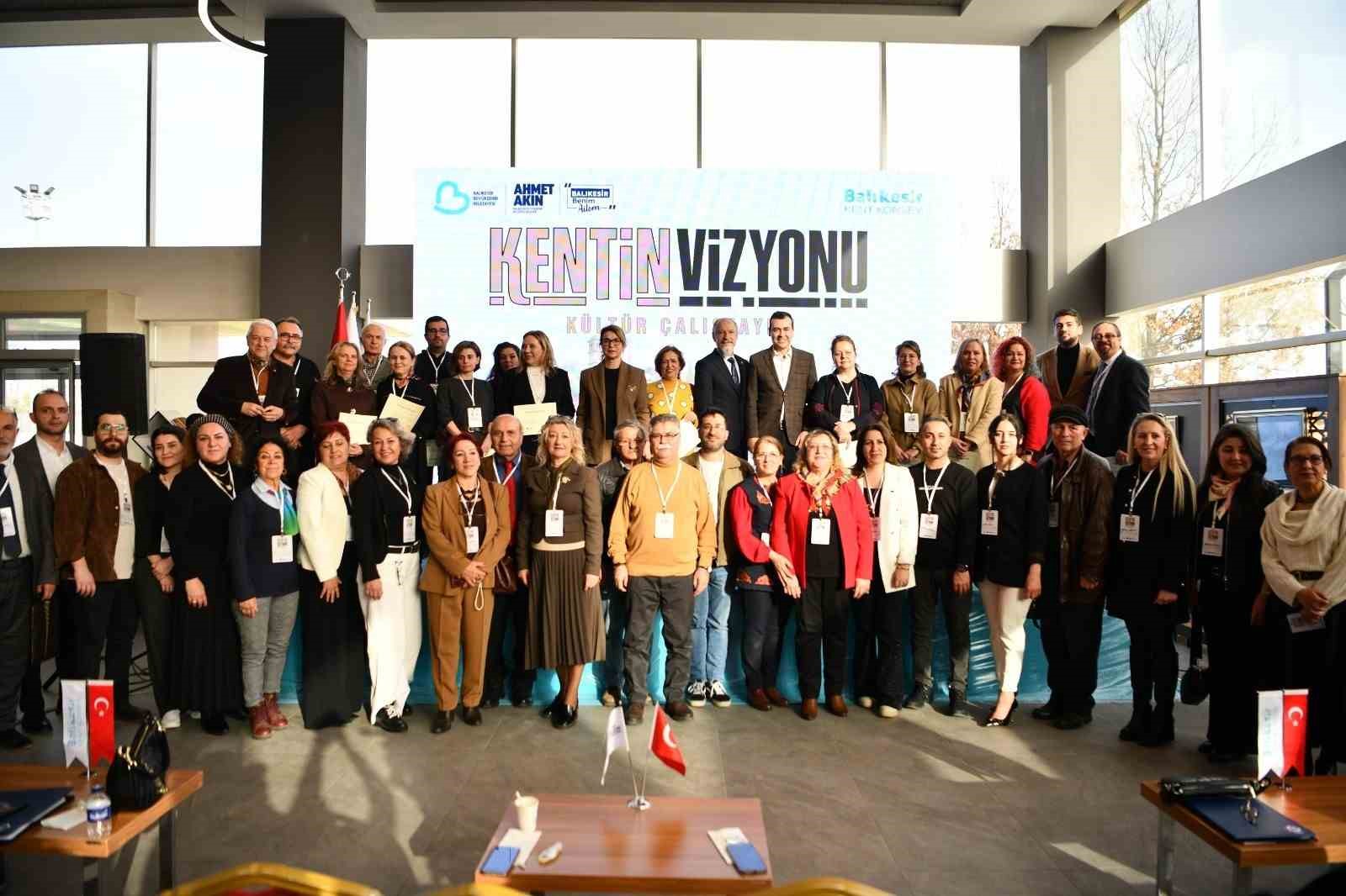 Balıkesir’de Kentin Vizyonu Kültür Çalıştayı gerçekleştirildi
