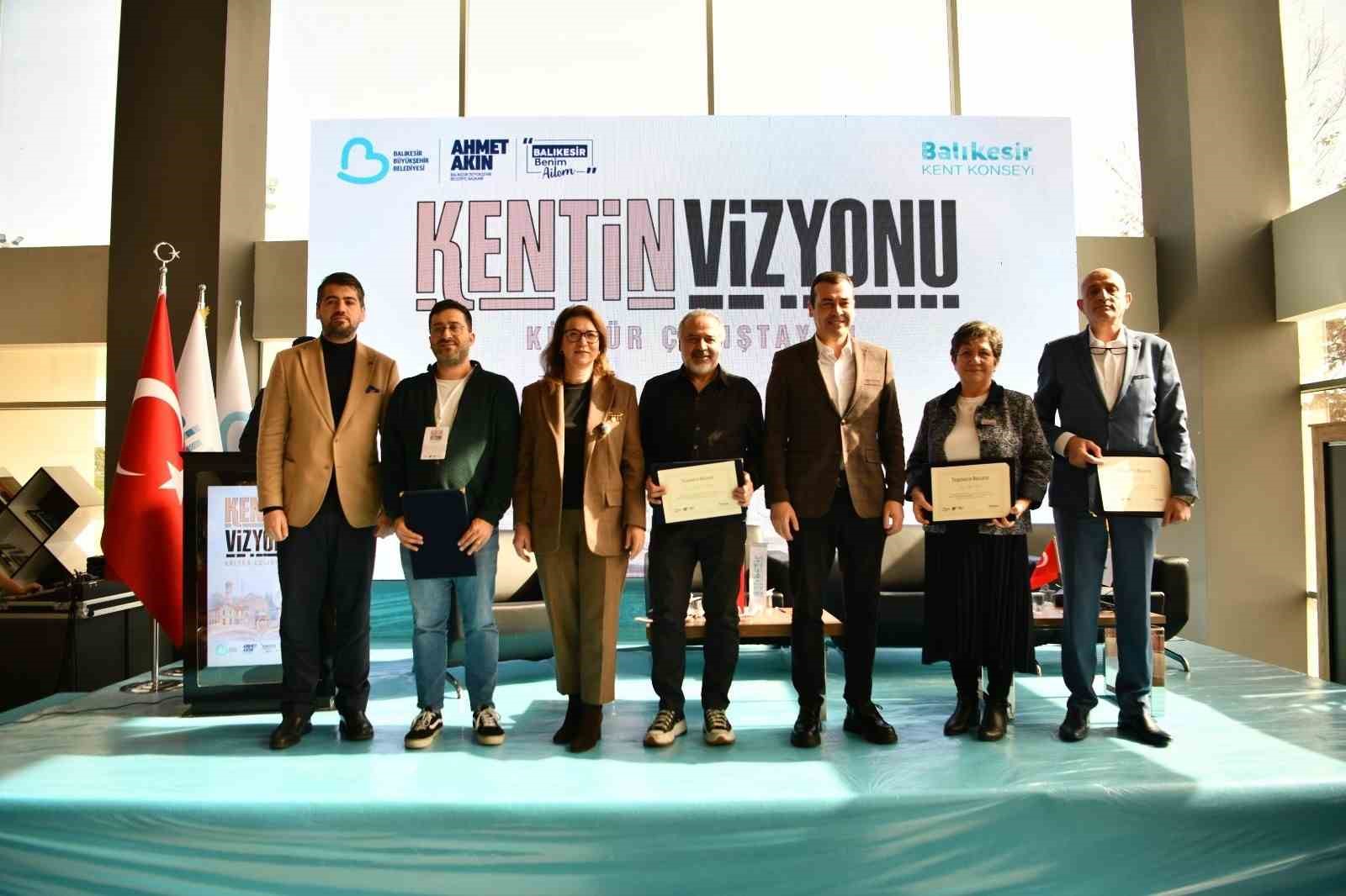 Balıkesir’de Kentin Vizyonu Kültür Çalıştayı gerçekleştirildi
