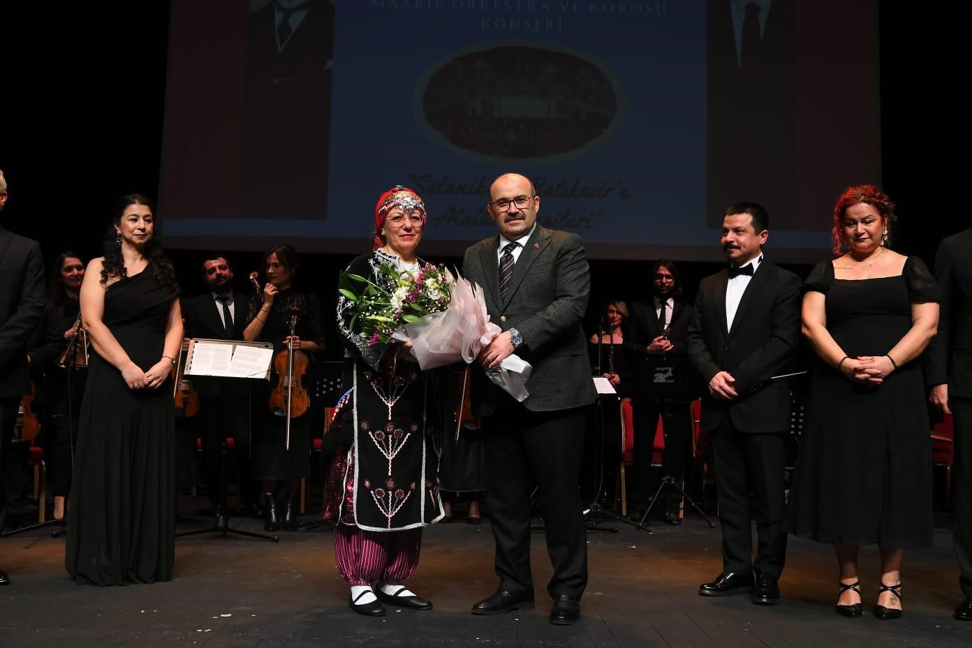 Balıkesir’de, "Selanik’ten Balıkesir’e Atatürk Ezgileri" konseri
