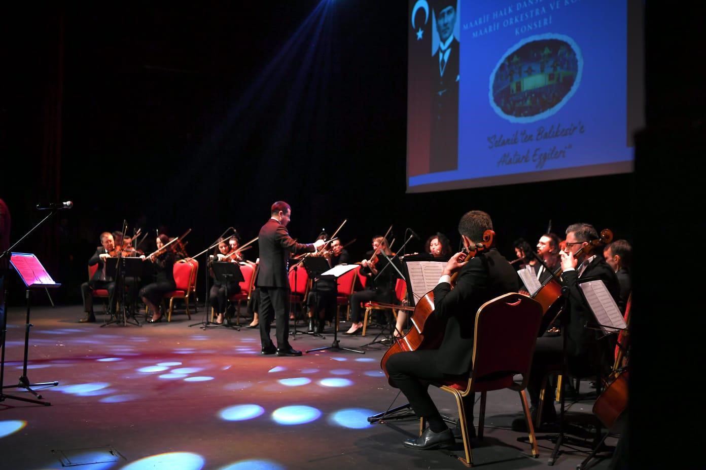Balıkesir’de, "Selanik’ten Balıkesir’e Atatürk Ezgileri" konseri
