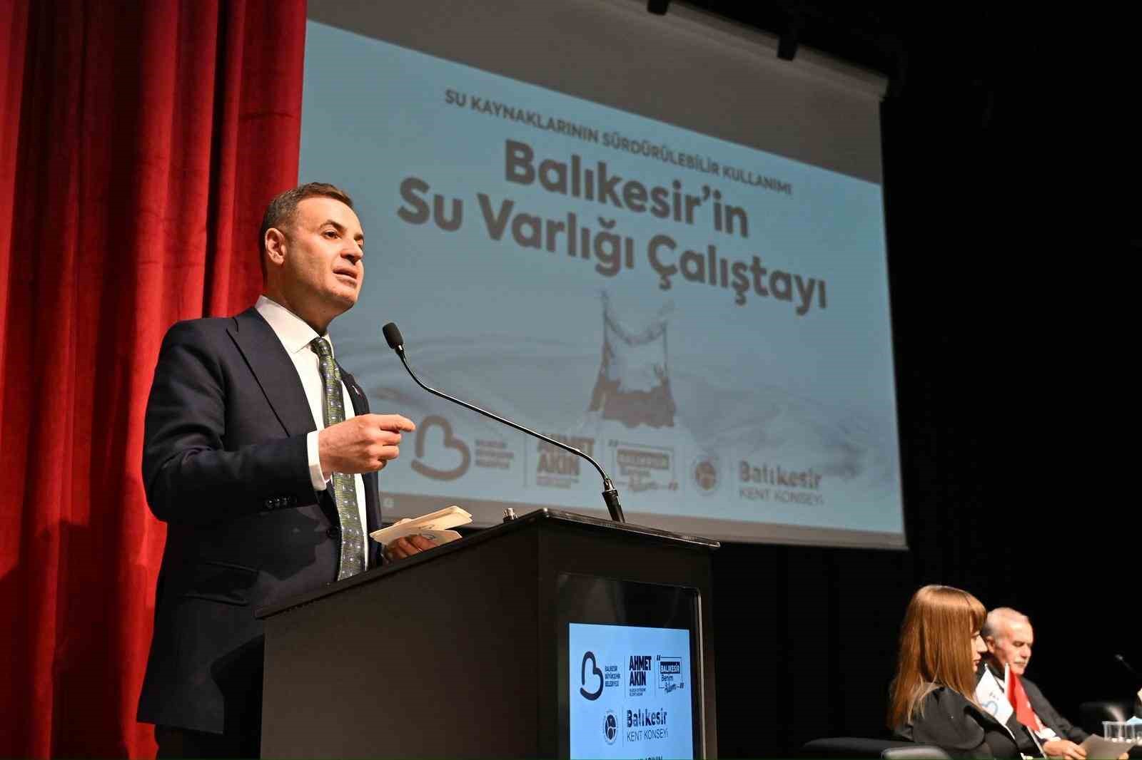 Balıkesir’de suyun geleceği masaya yatırıldı
