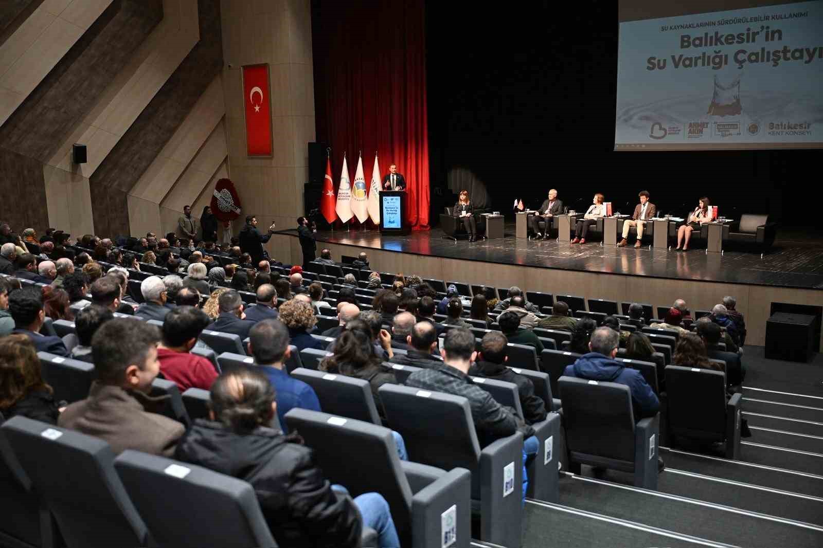 Balıkesir’de suyun geleceği masaya yatırıldı
