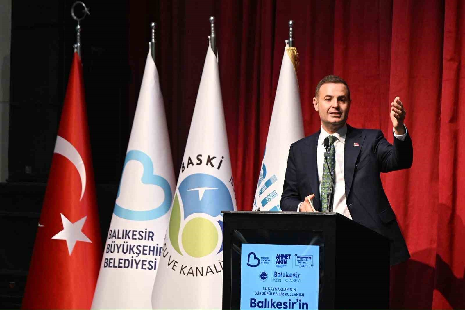 Balıkesir’de suyun geleceği masaya yatırıldı
