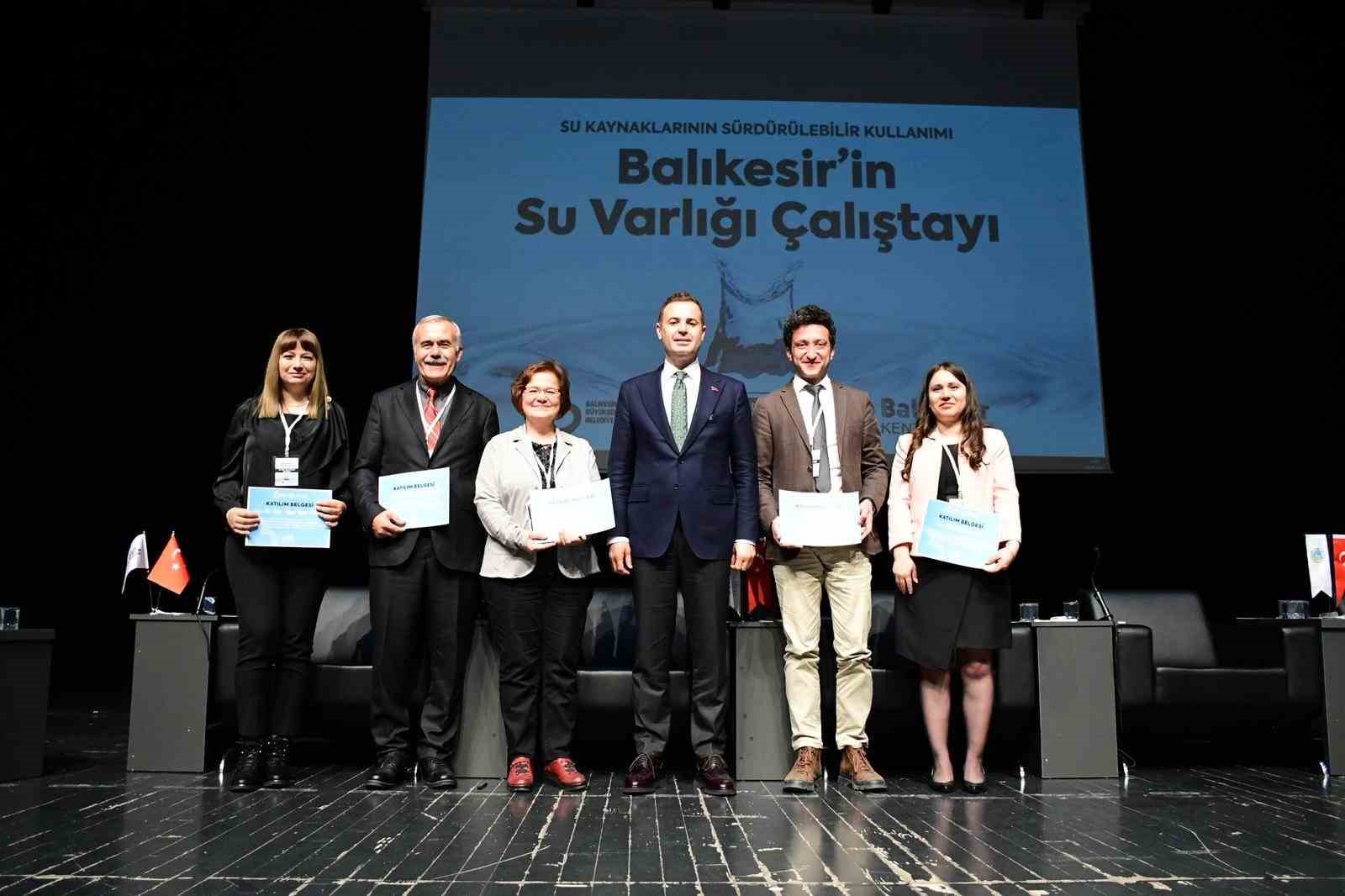 Balıkesir’de suyun geleceği masaya yatırıldı
