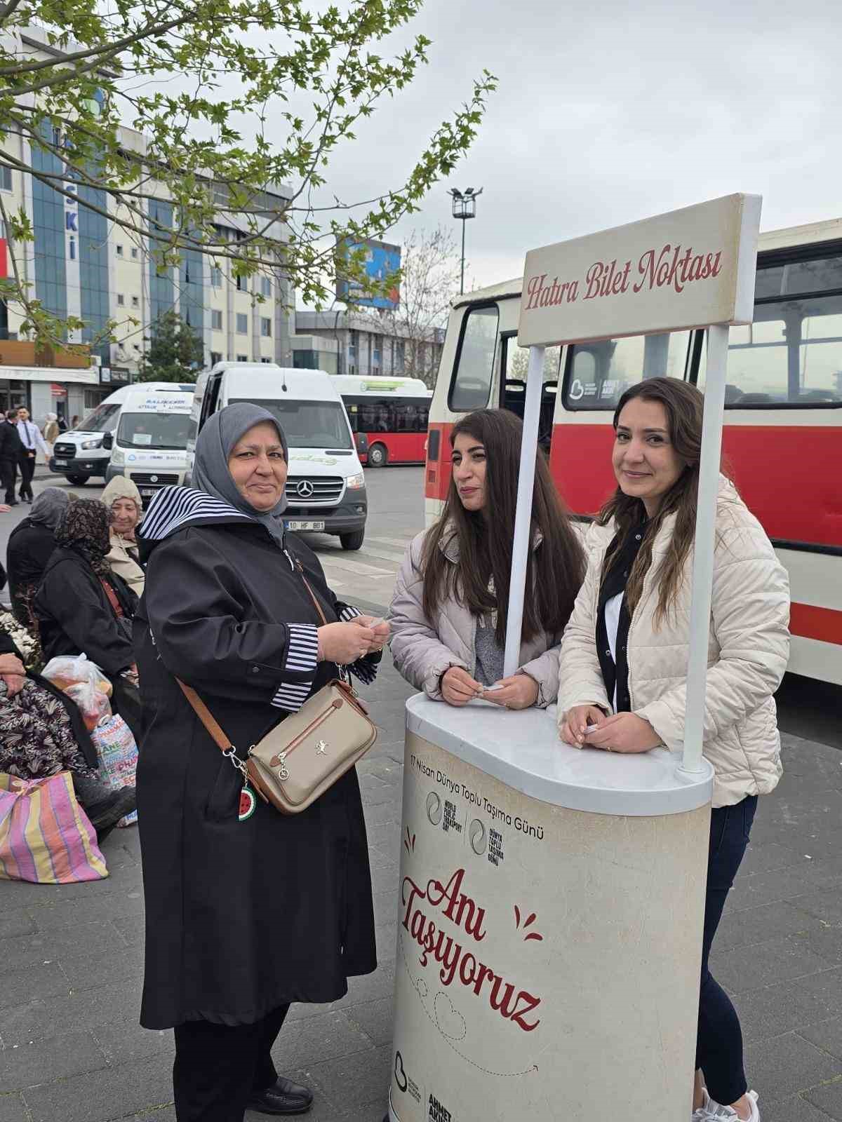 Balıkesir’de toplu taşıma gününde nostalji rüzgârı
