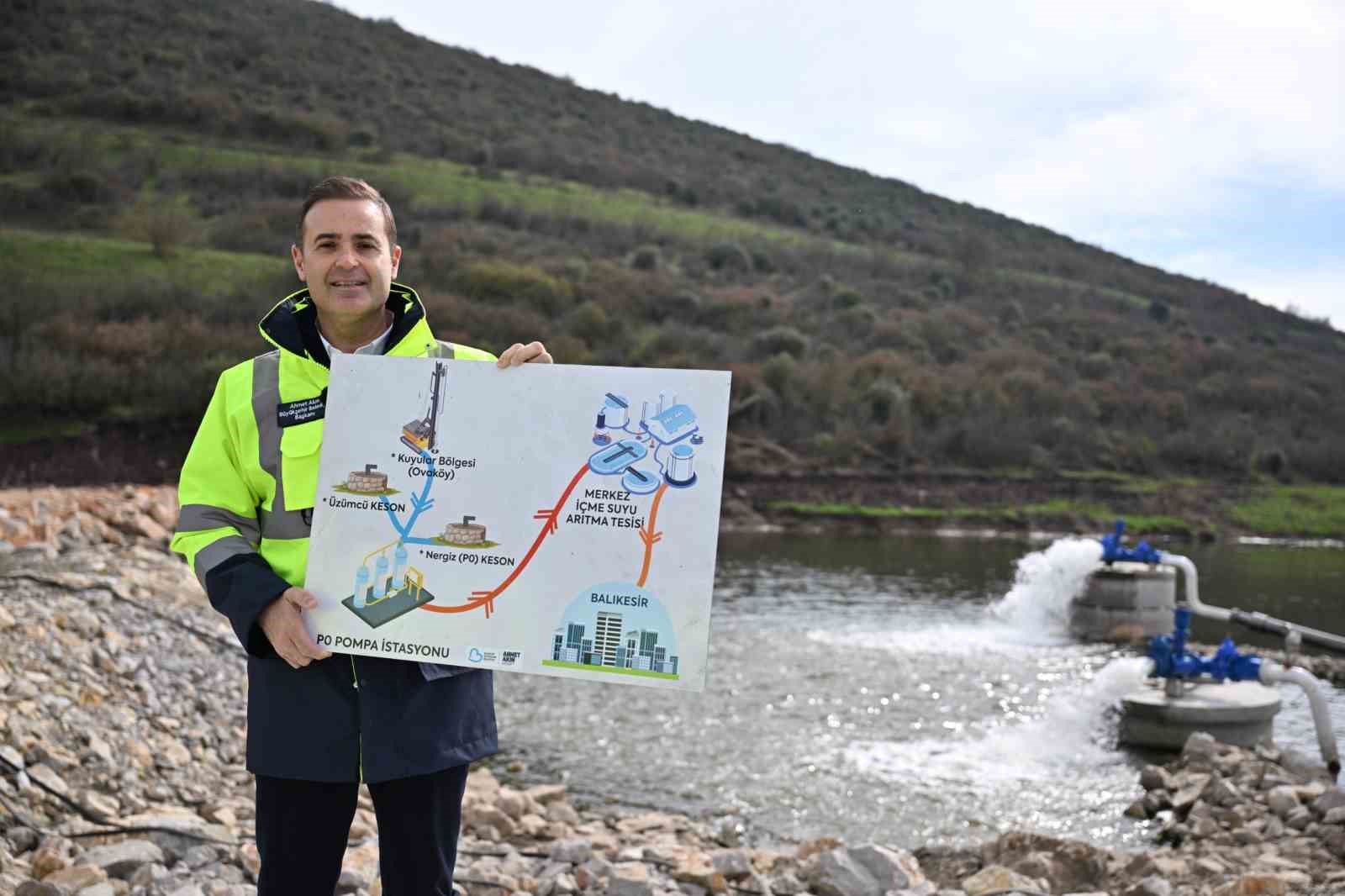 Balıkesirin içme suyu sorunu tarih oldu
