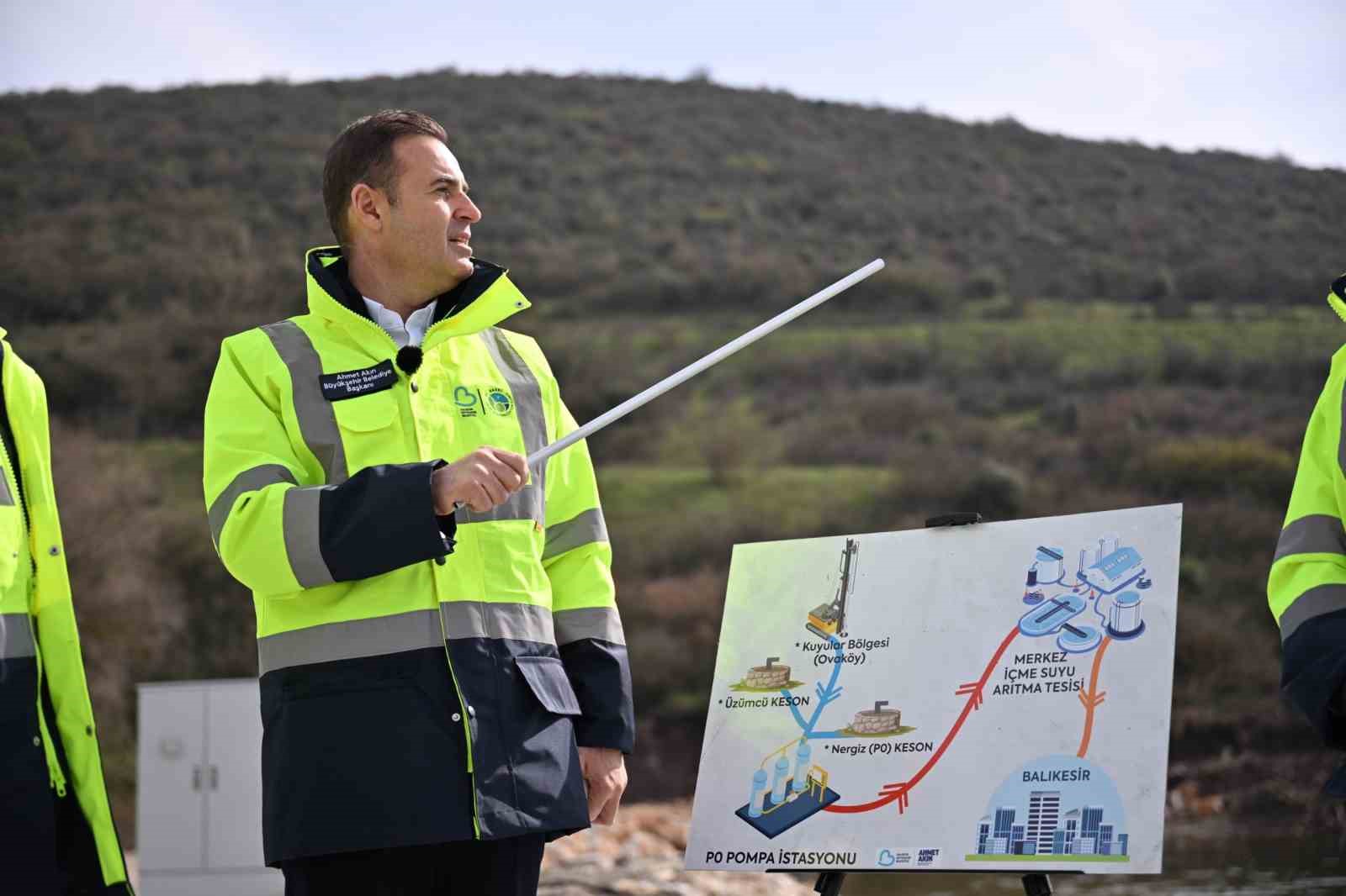 Balıkesirin içme suyu sorunu tarih oldu
