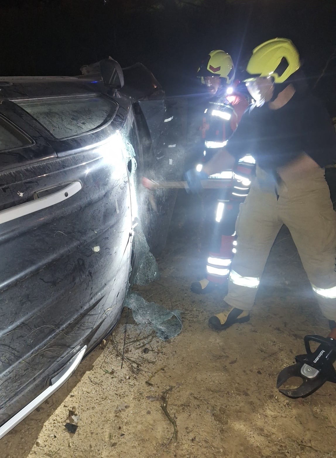 Balya-Gönen yolunda kaza: 2 yaralı
