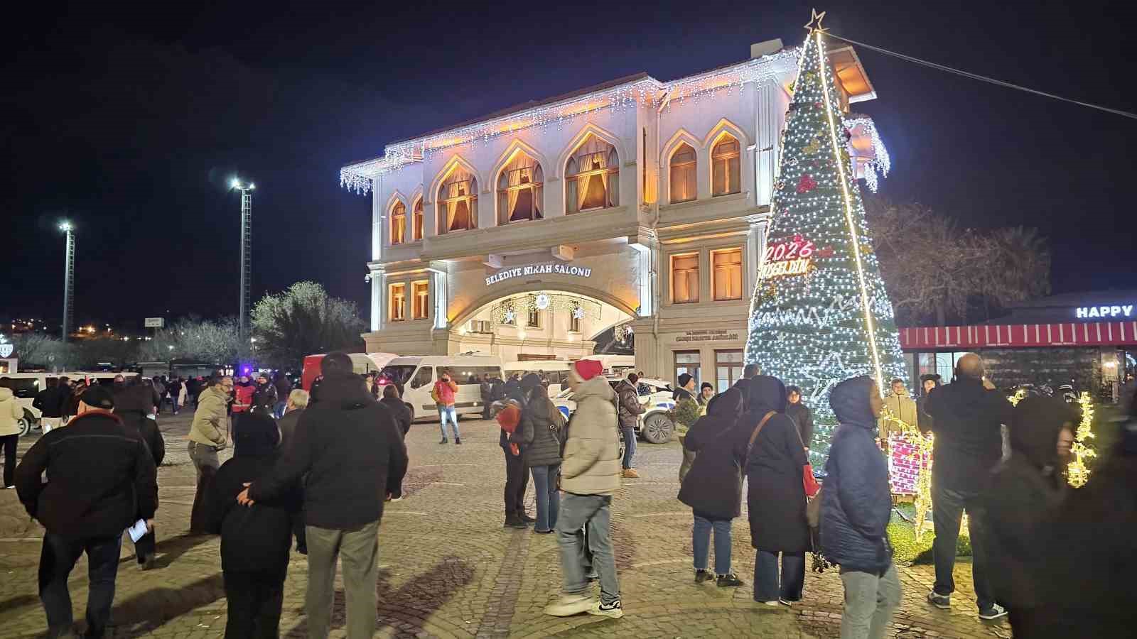 Bandırma, 2026’ya coşkuyla girdi
