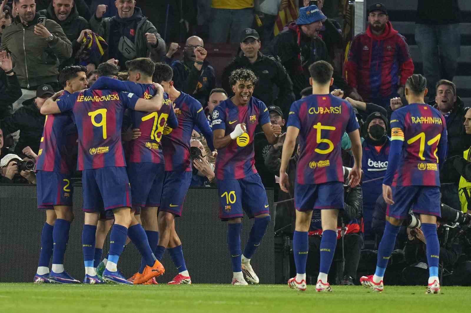 Barcelona, 7 golle çeyrek finale yükseldi
