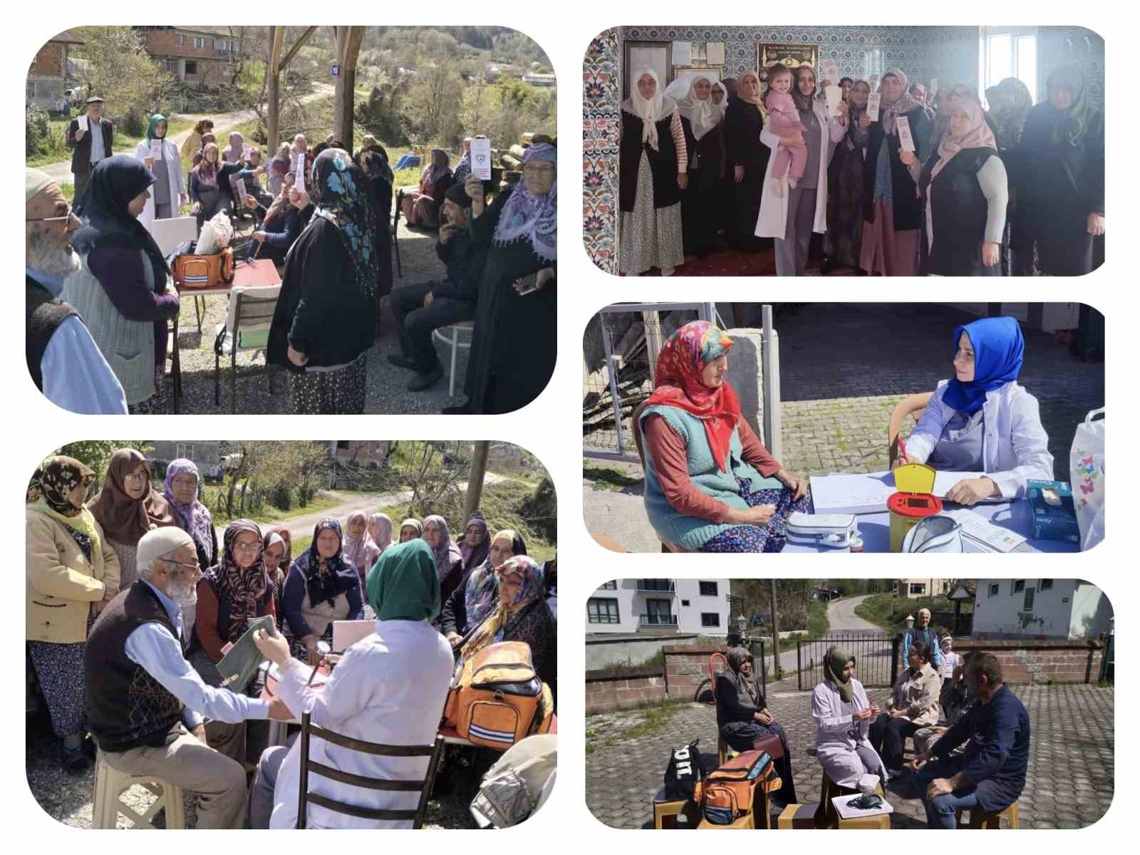 Bartın’da 7 köyde mobil sağlık taraması
