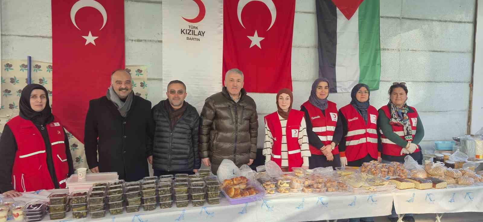 Bartın’dan Suriye ve Filistinlilere destek
