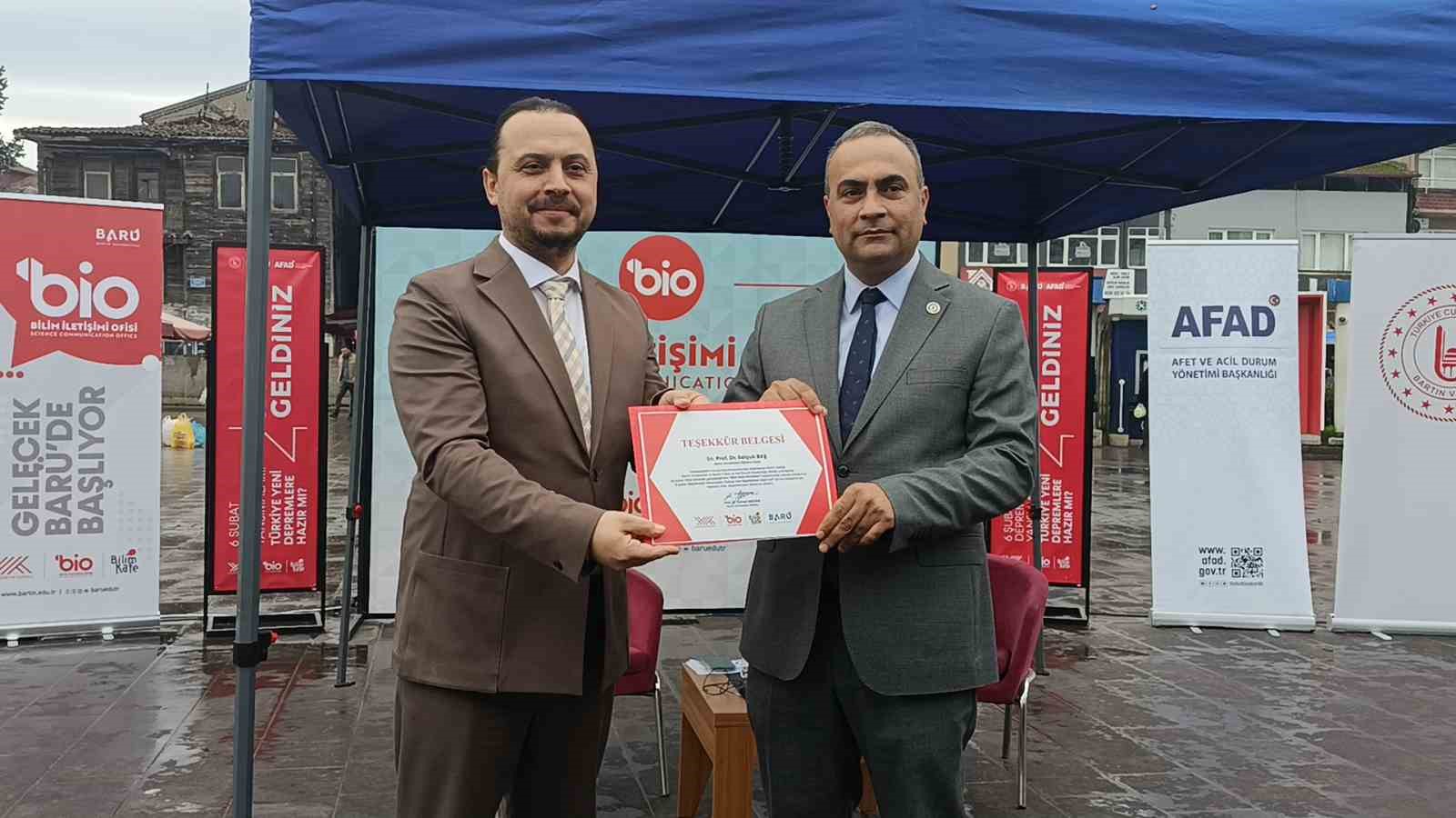 BARÜ Bilim Kafe Etkinliği’nde ’asrın felaketi’ ele alındı
