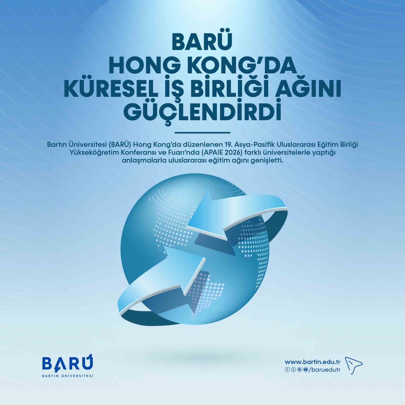 BARÜ Hong Kong’da küresel iş birliği ağını güçlendiriyor
