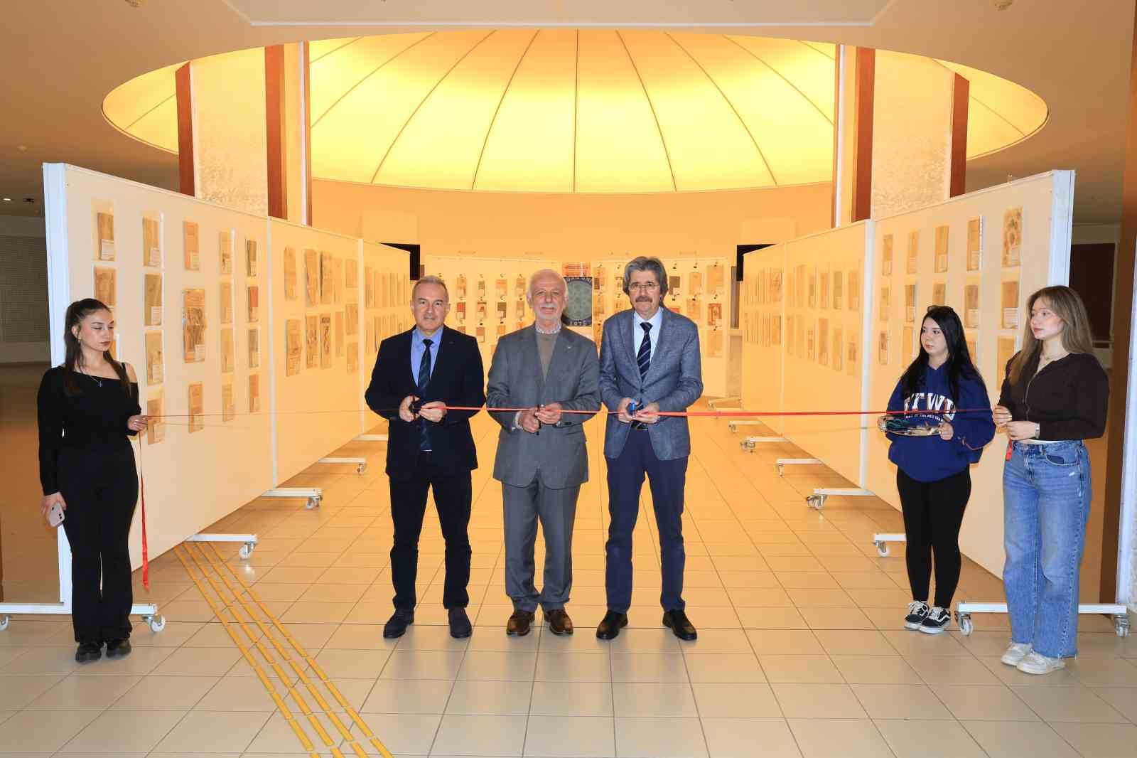 Basın mirasının ilk adımları BUÜ’de sergileniyor
