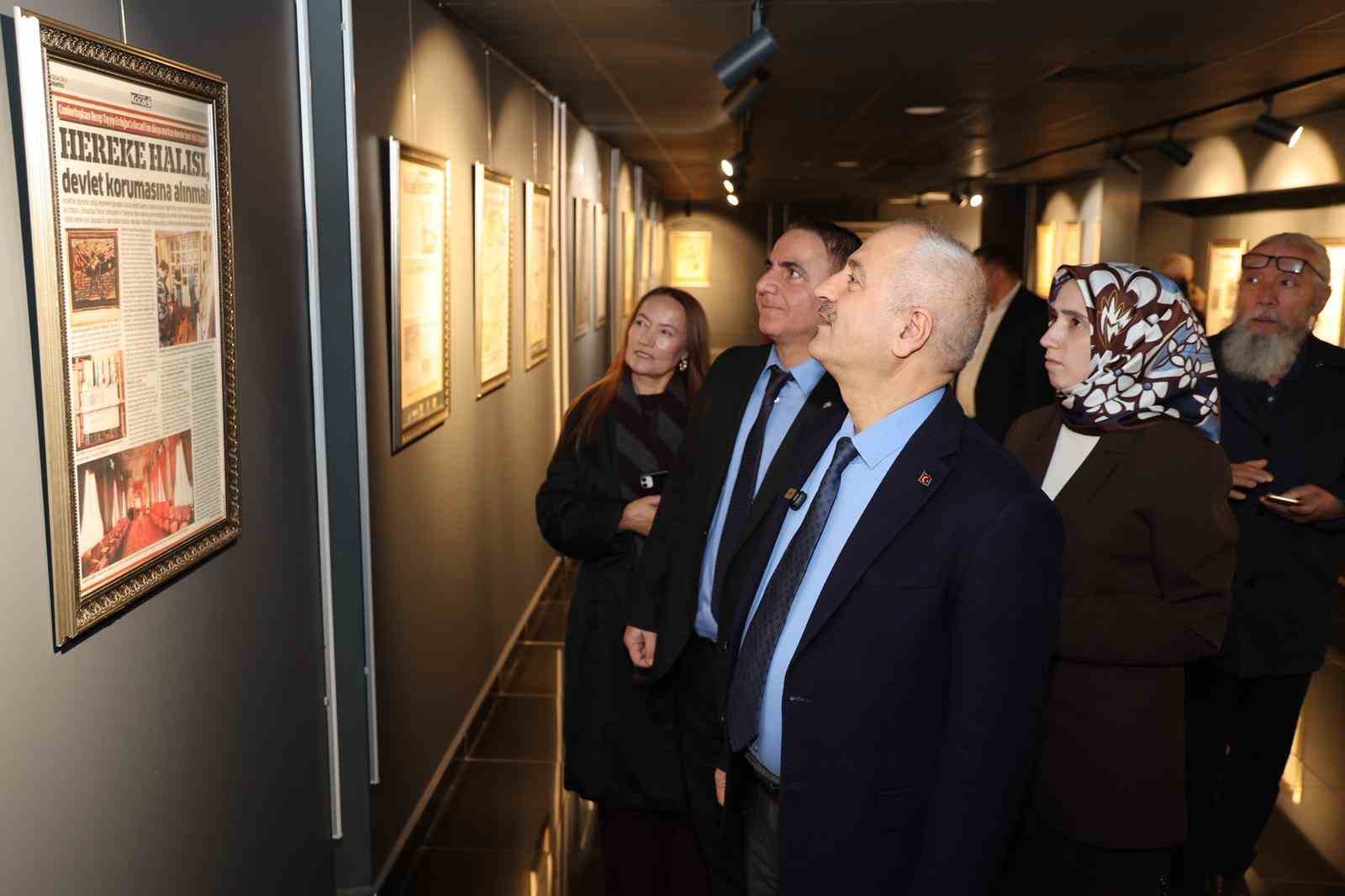 Basın Tarihi Sergisi ile geçmişe yolculuk
