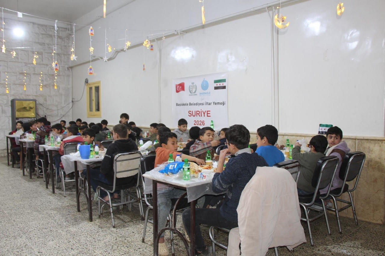 Başiskele Belediyesinden Suriye’de iftar sofrası
Başiskele Belediyesinden Suriye’de iftar sofrası